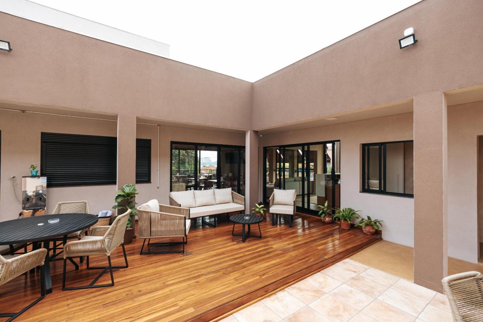 Villa Nova Hotel Ribeirao Claro Kültér fotó